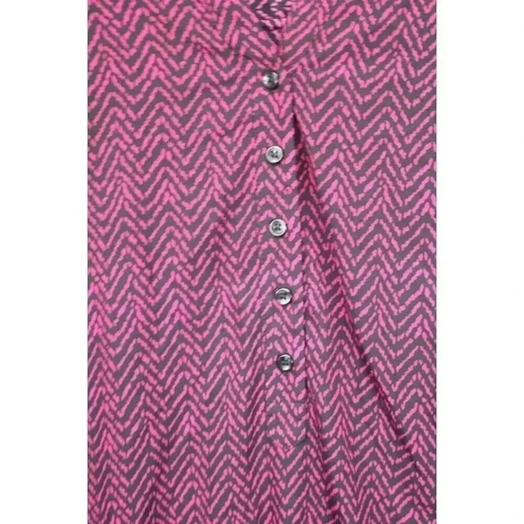 Catherine's Purple and Black Tunic-3/4 Sleeves-Size 2X-Lace-Herringbone - Picture 3 of 11